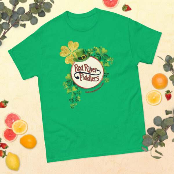 Red River Fiddlers St Patrick Day Unisex classic tee - Image 2