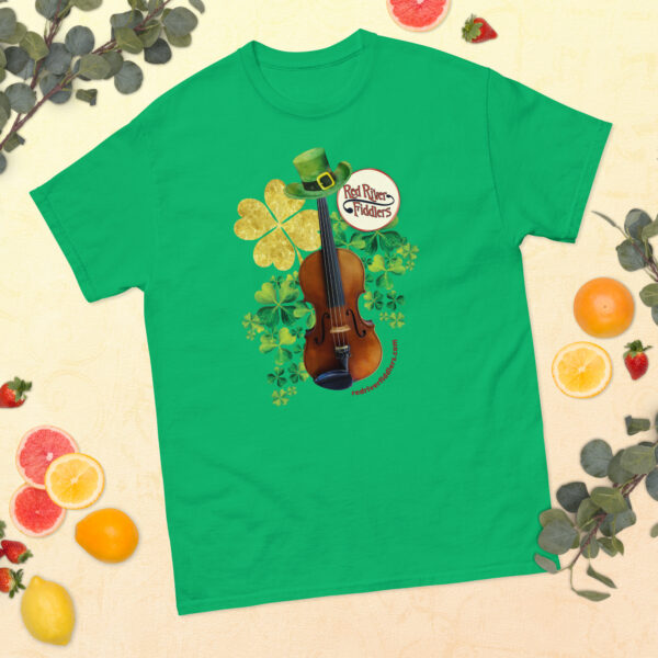 St Patrick Day Red River Fiddlers Unisex classic tee